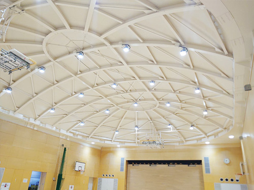 下和泉地区センター体育室天井改修その他工事（電気設備工事）